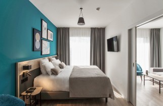 Appartement journée Genève Aéroport - Apartment T2 - Bedroom